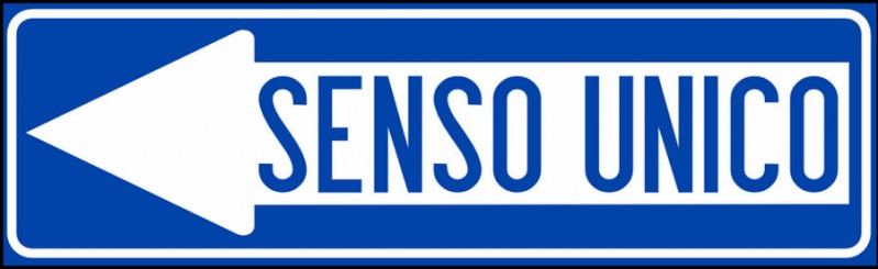 File:Senso unico da sinistra.jpg